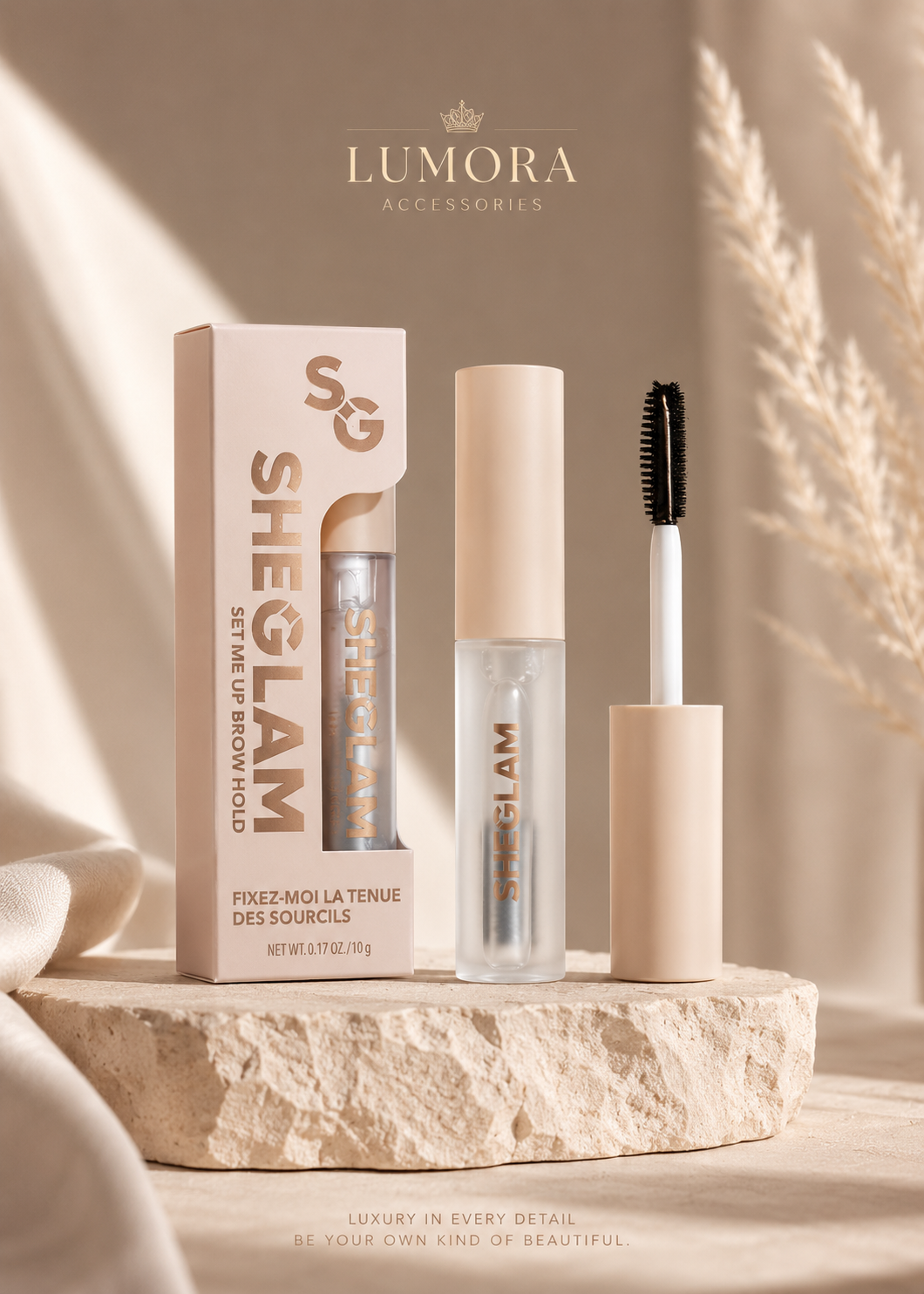 ژل ابرو SHEGLAM Set Me Up Brow Hold