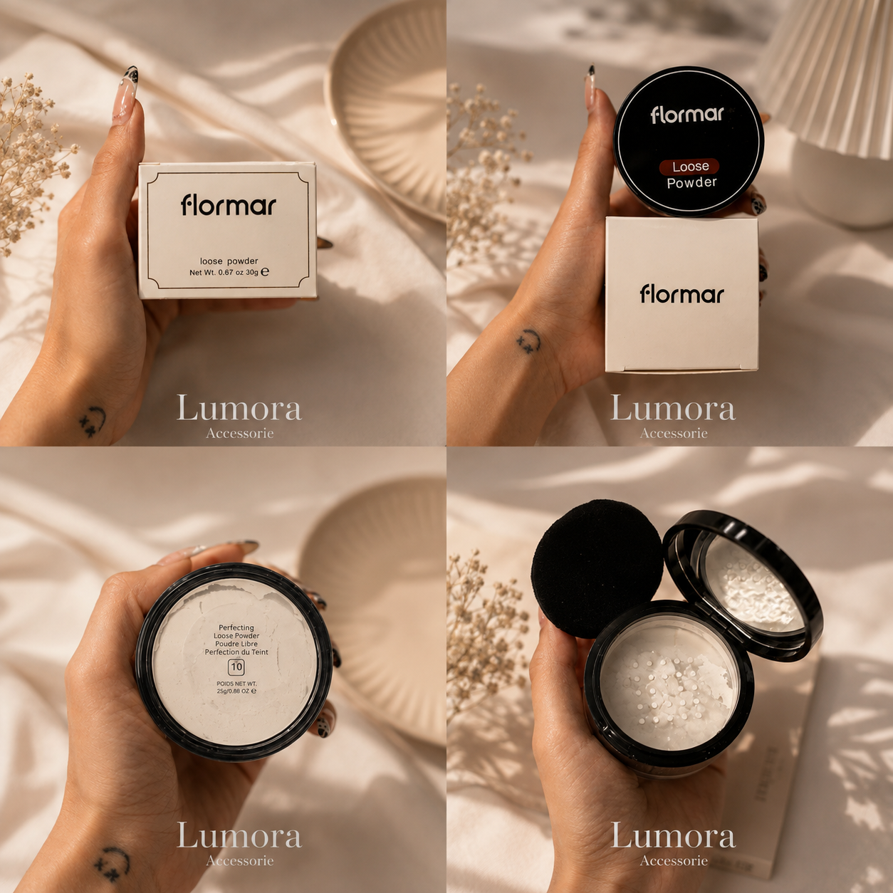 پودر فیکس طرح Loose Powder